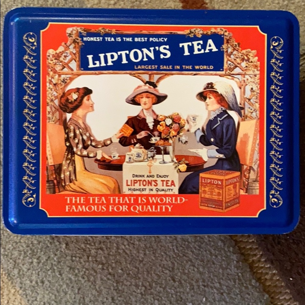 Collectible Lipton Tea Tin